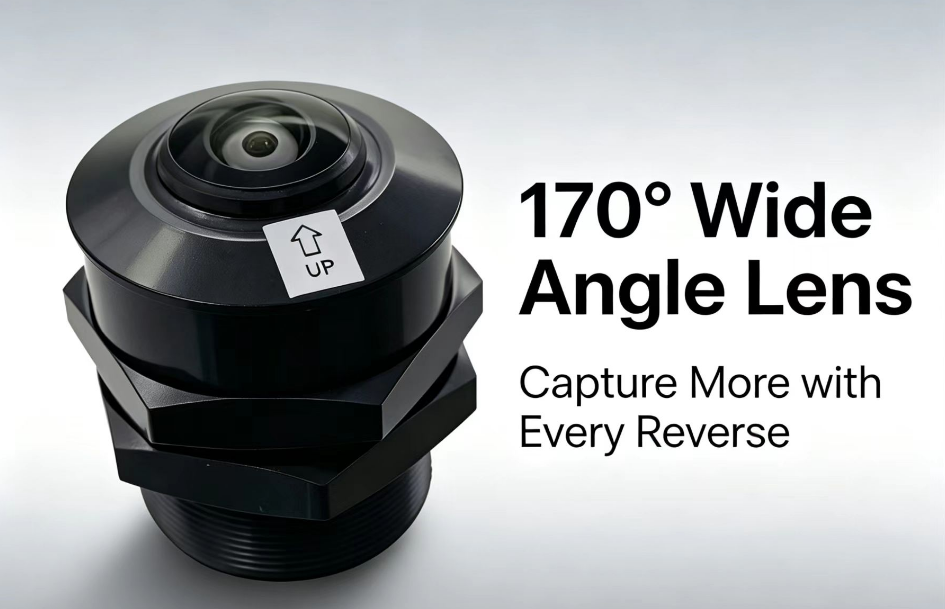 Car Mini Camera Lens Panoramic Camera 2MP Wide Angle 180 Degree Lens