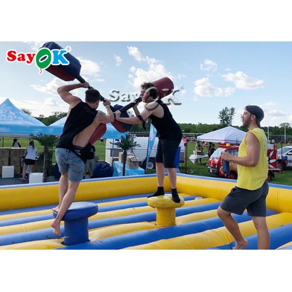 Раздувная воюя игра раздувного гладиатора арены детей арены двойная шить раздувная воюя бясь на поединке