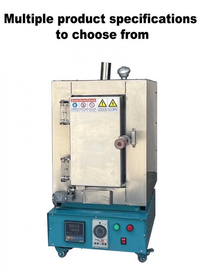 220V 4KW Casting Dewax Oven, 6 Flask Loading Design for Jewelry Workshop Production
