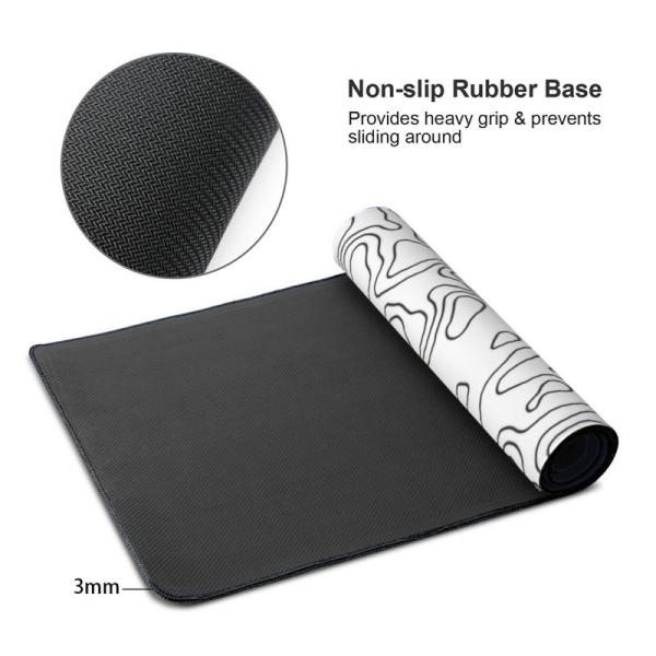Large Size XXL XXXL Custom Logo Waterproof Computer Keyboard MousePads for Extended Gaming