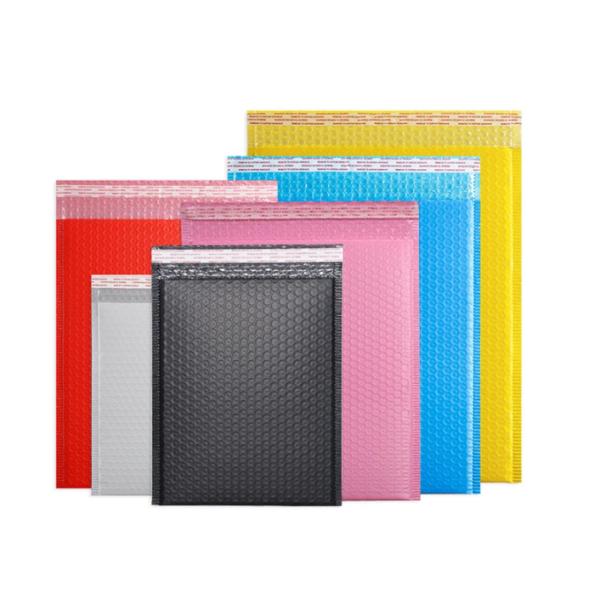 Gravure Printing Hot Melt Adhesive 120 Micron Kraft Bubble Mailer