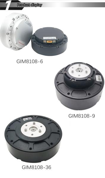 Large Torque Torque Gear Motor Customizable Brushless Dc Servo Motor