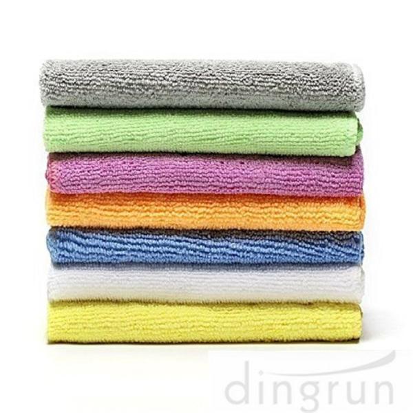 Non - Abrasive Microfiber Cleaning Towel Easy Carrying  For Home 30 * 30cm