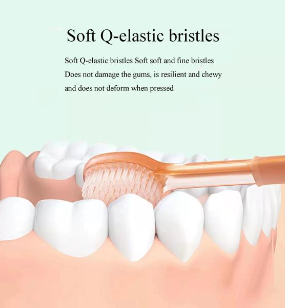 Baby Toothbrush Baby Toothbrush Oral Cleaning Toothbrush Soft Fur Tongue Coating Toothbrush