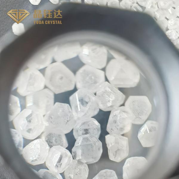 Bigger Size Vs Clarity Synthetic Diamonds DEF Color Raw Lab Grown Diamonds For Cutting