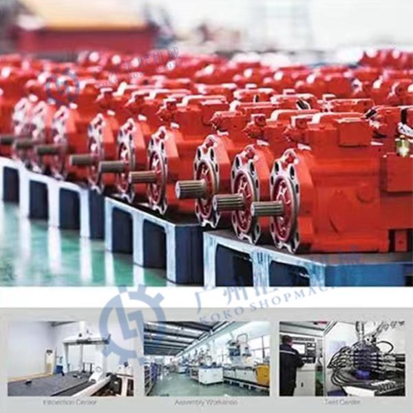 Запчасти экскаватора Huilian PSVD2-21 PSVD2-17E PSVD2-27E для гидравлического главного насоса