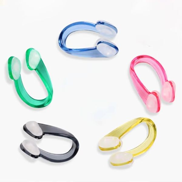 Soft Silicone Nose Clip Custom Logo for Swimming and Water Sports