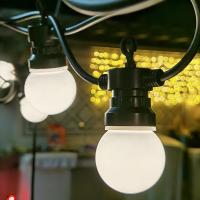Transfronterizos G50 Luz solar de pelota para decoración de campamentos al aire libre