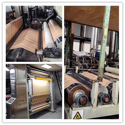Zori Good Quality 1000mm 1300mm Width Wear Resistant Decor Film Producters For Luxury Vinyl Plank Flooring