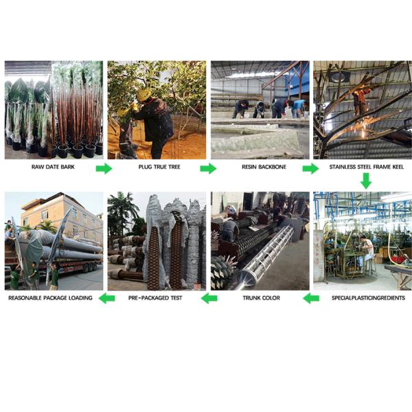 Plant Faux Artificial Scholar Tree Indoor Green Tree Fire Retardant