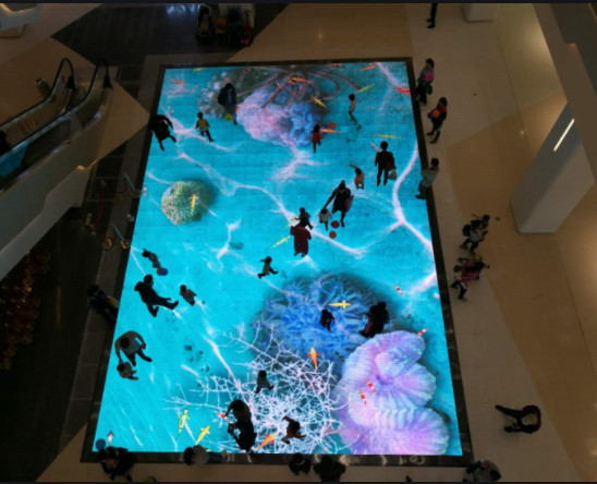 16bit Interactive LED Floor Tile