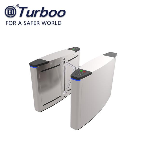 Bi - Directional Swing Optical Barrier Turnstiles Gate With 35p/M Pass Rate