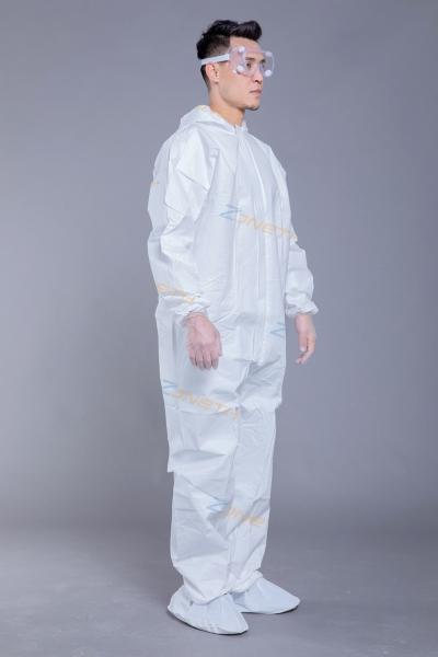 Personal Protective 55GSM Microporous SF Waterproof Coverall