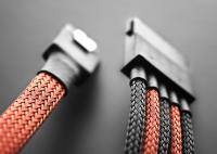 Gainer tressé expansible en nylon flexible, enveloppe tressée en nylon de câble