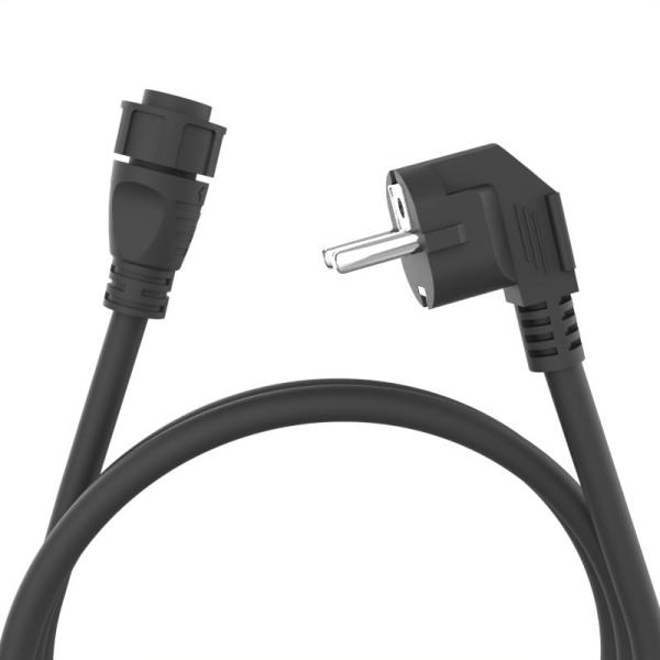 M25 3 Core Waterproof Male Cable Connectors European Standard For Micro Inverter