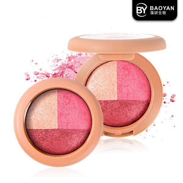Highlighter cozido da cara da cor do pó de Fnish composição matte multi duradouro
