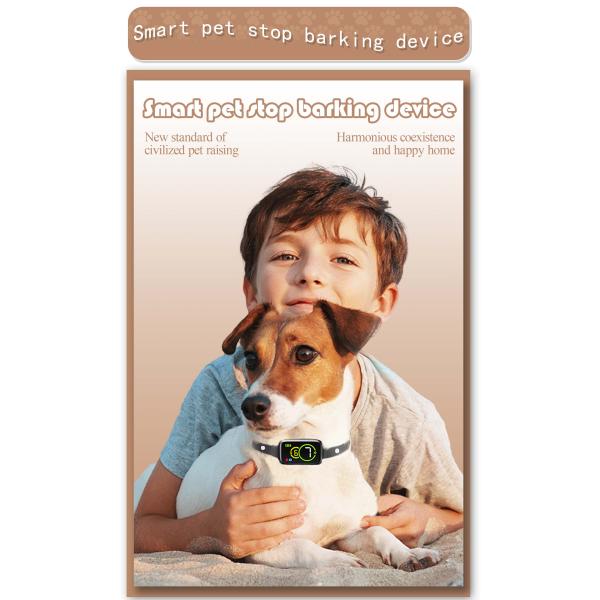 IP67 Waterproof Dog Training Collar 4 Modes Warning Tone Vibrate Static Shock Upgrade