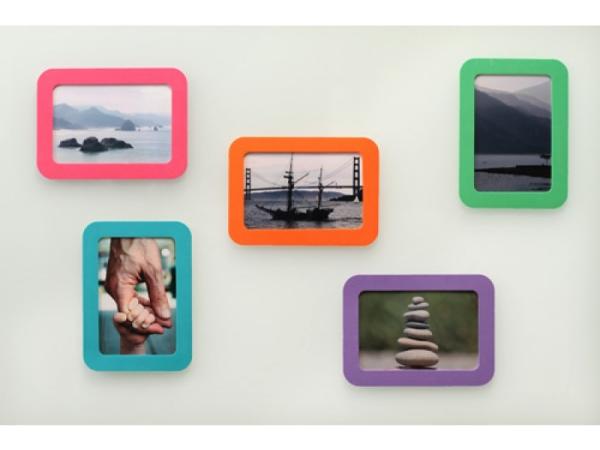 No Residue Removable Double Sided Self Adhesive Photo Frame With Mounting Strips
