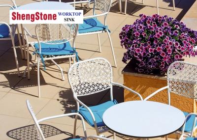 Cafe Outdoor Moistureproof Compact HPL Panels Table Decorative Easy To Clean