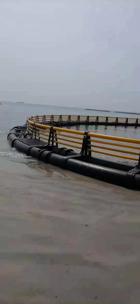 Acuicultura Agricultura Jaula de peces flotante de HDPE con alta tasa de abastecimiento