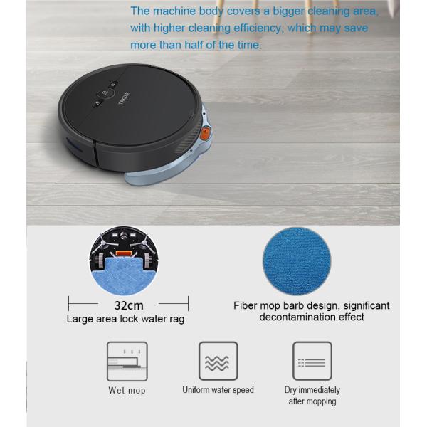 12V Cheaper Automatic Robot Vacuum Cleaner ABS Material With Smart Cleaning Mode