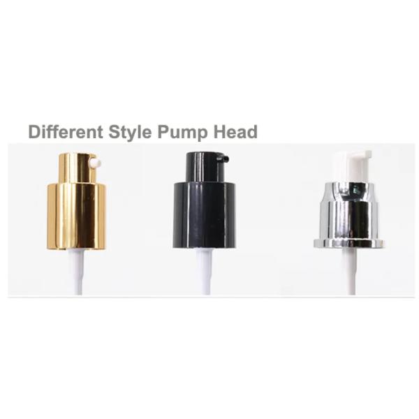 30ml 50ml Clear Empty Makeup Pump Bottle Customizable For Lotion