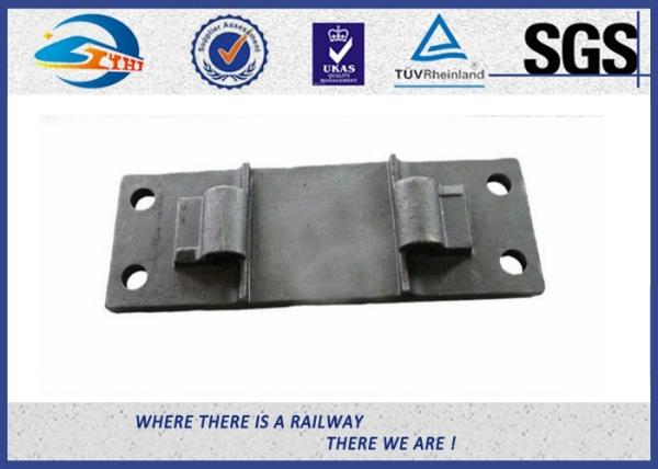 Placa baixa do trilho QT500-7 de aço, placa de laço do metal para a estrada de ferro do padrão do RUÍDO de UIC