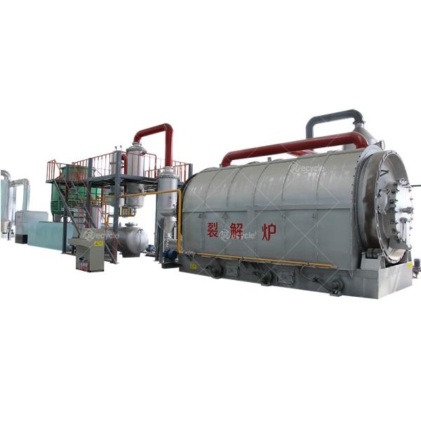 Rubber Tire Pyrolysis Furnace Waste Tire Pyrolysis to Oil Plant Tire Pyrolysis Machine