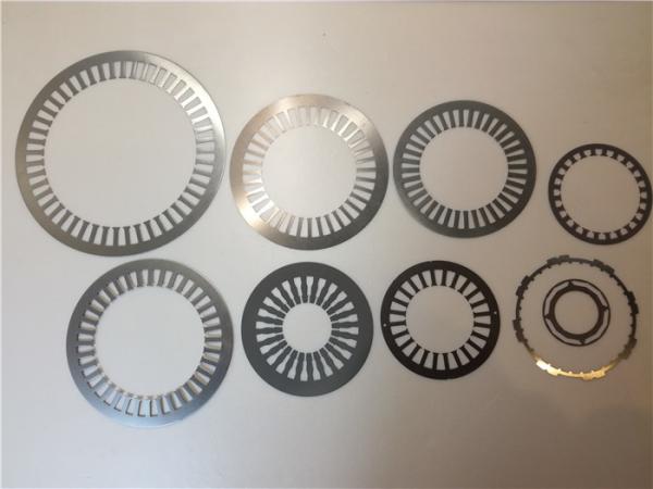 Automatic Interlock Electrical Steel Laminations , Laminated Steel Stator Core