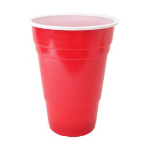 425 Ml 14 Oz PP Disposable Plastic Cups Colorful Disposable Cold Drink Cups