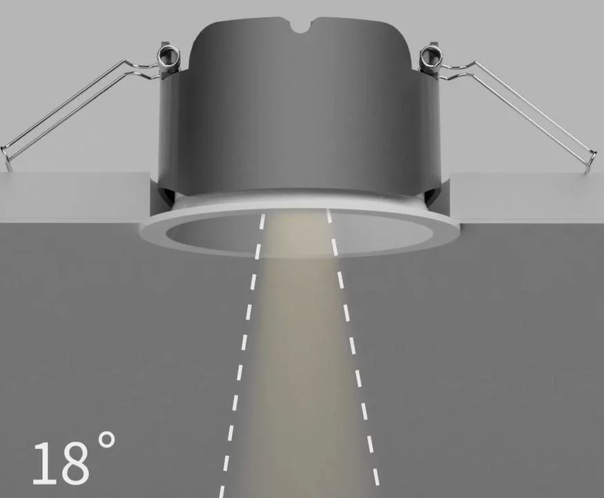Молочная крышка SMD светодиодный подсветка светильники светодиодный подсветка вглубь 2,5 дюйма 10W 15W 20W 30W 40W IP44 светодиодный домашний свет