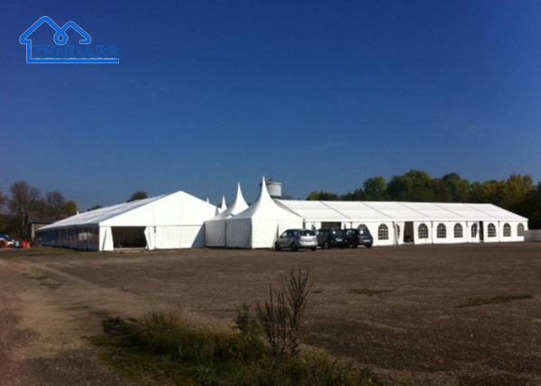 Tenda de festa de alumínio personalizada para atividades ao ar livre reciclar uso à venda