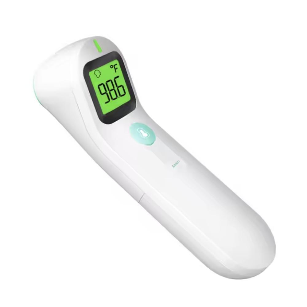 3 Color Backlight Accurate Digital Ear Thermometer 3 - 5cm Measuring Distance