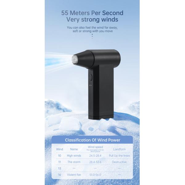 Custom Mini Portable Design Black Pocket Handheld Violent Turbo Fan Ultimate Cooling Solution For Custom Needs