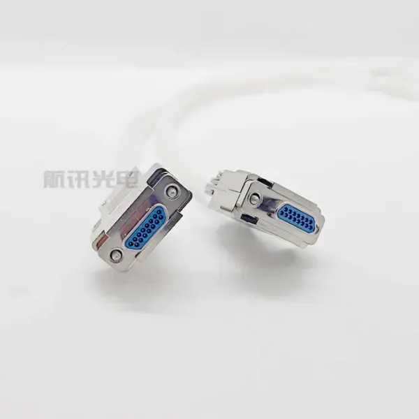 J30j Rectangular Connector J30j-15zkp-A3 Crimping with Wire 15 Core and Tail Clip.