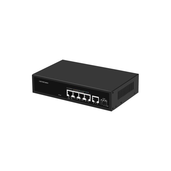 48V Poe Standard 4 Ports Gigabit Poe Switch, 65W Poe Power