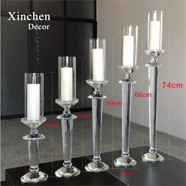 ZT-026 свадебные аксессуары декоративный набор однокристаллические столбики подсвечники