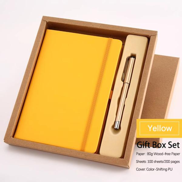 Luxury Executive Notebook Set A5 Journal Premium Pen U-Disc Thermos Set