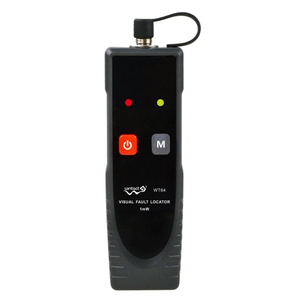 WT64 Visual Fault Locator with 650nm Wavelength and 10mW Output Power for Fiber Optic Testing with Universal 2.5mm Connector
