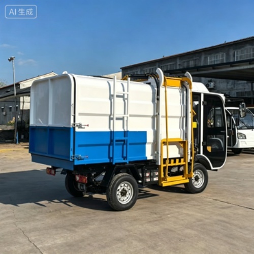 Zero‑Emission Electric Side Bin Lifter Garbage Truck For Community Waste Collection