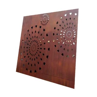 Outdoor Decorative Garden Rusted Steel Q235NH Metal Landscape Edging