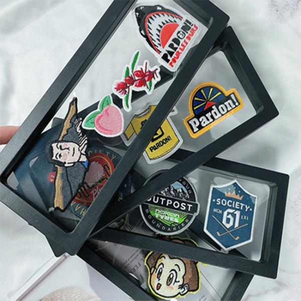 Подгонянный утюг на сплетенном Applique значка логотипа бренда заплаты одевает заплату
