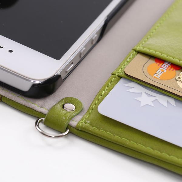 Leather Harris Tweed Phone Case , IPhone 5 5s Iphone SE Wallet Case
