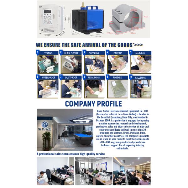 GDZ-80-1.5L 1.5kw ER11 Водоохлаждаемый фрезерный спиндель для фрезерного производства