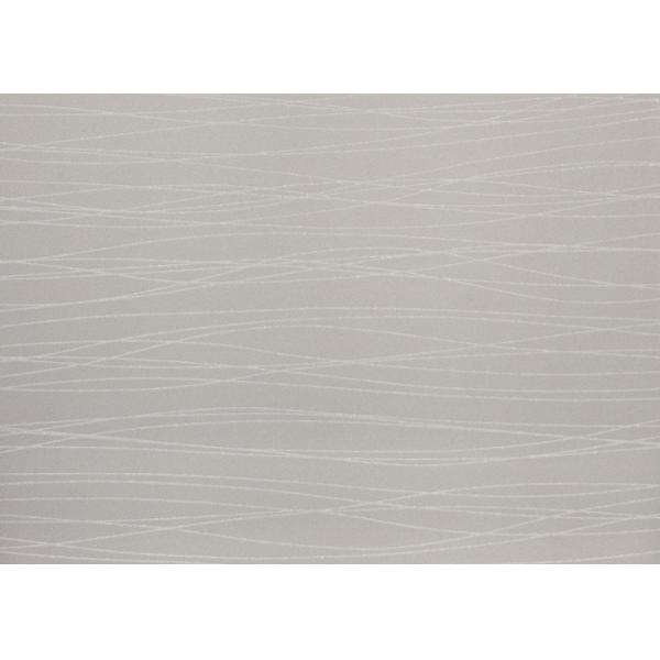 Simple Grey Stripes Modern Removable Wallpaper for Home , Embossed Wall Coverings