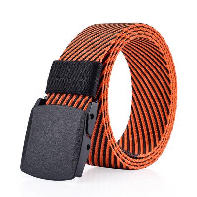 Style militaire de corde de boucle en métal de la ceinture 120cm de toile de ceinture en nylon de Web
