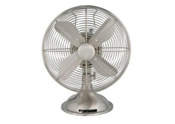 12 Inch Vintage Electric Fan With Switch Control 3 Aluminium Blade 60Hz