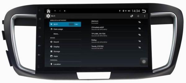 Ouchuangbo android 4.4 for Honda Accord 9 (2.0 Low) car DVD Audio Stereo 3G Wifi BT
