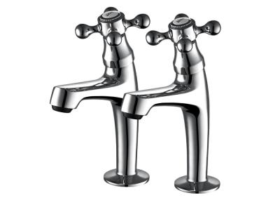1/2 Pair Chrome Basin Taps Standard Size With 3 Years Warranty