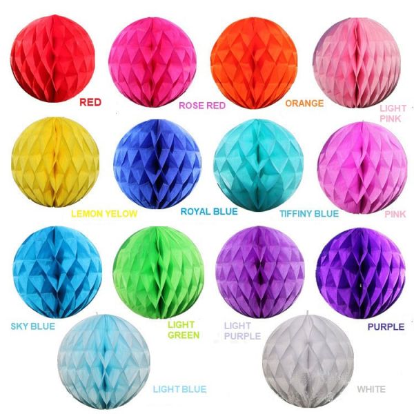 Wholesale Customized Printing Hanging Round Colorful Paper Lamp Paper Lanterns